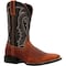 Durango Men's Western Boot, 8.5 M, Leather, 11 in H, Inca Brown/Black DDB0339 - alternate 1